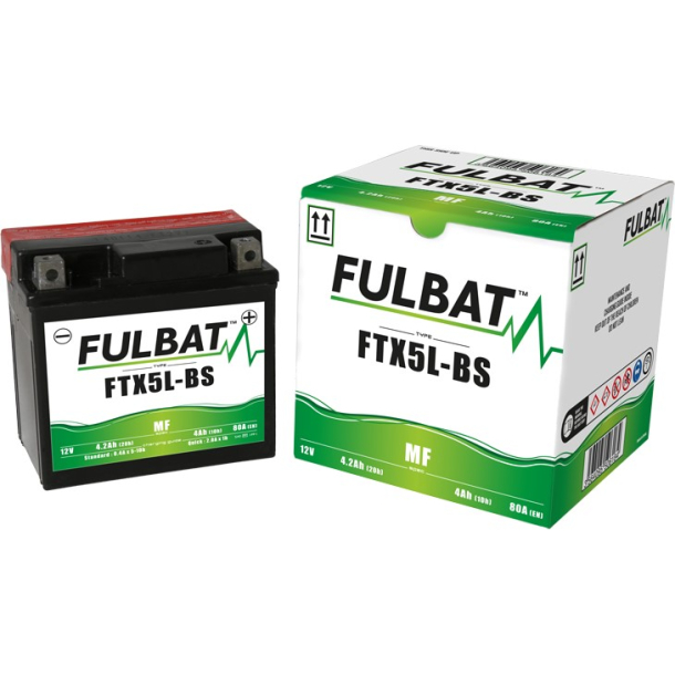 FULBAT FTX5L-BS BATTERI YTX5L-BS FULBAT FTX5L-BS