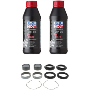 Forgaffel rep. kitolie, bsninger, stvhtter, clips KAWASAKI KX125 KX250 02-05 Suzuki RM-Z 250 04-