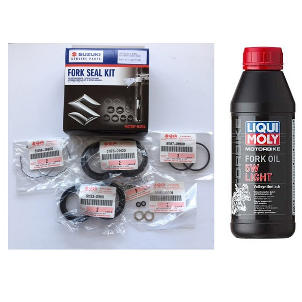 Forgaffel rep. kit Olie og FORK SEAL KIT SUZUKI 5115001820 51150-01820 FORK SEAL KIT GSXR600 K8-L0 