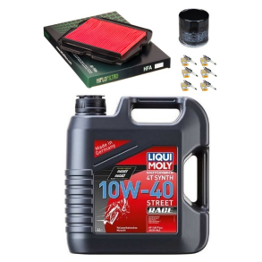 Servicekit HONDA GL1800 SC47 GoldWing 01-17 olie, oliefilter, luftfilter, tndrr, bundproppakning