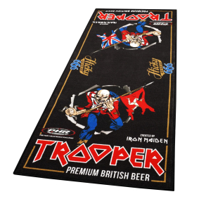 MILJ�M�TTE LTD Edition Iron Maiden Trooper Motorcycle Garage Mat 190 x 80 cm