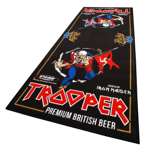 MILJ�M�TTE LTD Edition Iron Maiden Trooper Motorcycle XL Garage Mat 240 x 100 cm