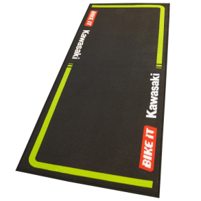 MILJ�M�TTE Bike It Kawasaki MX2 Motocross Race Team Garage Mat 240 x 100cm