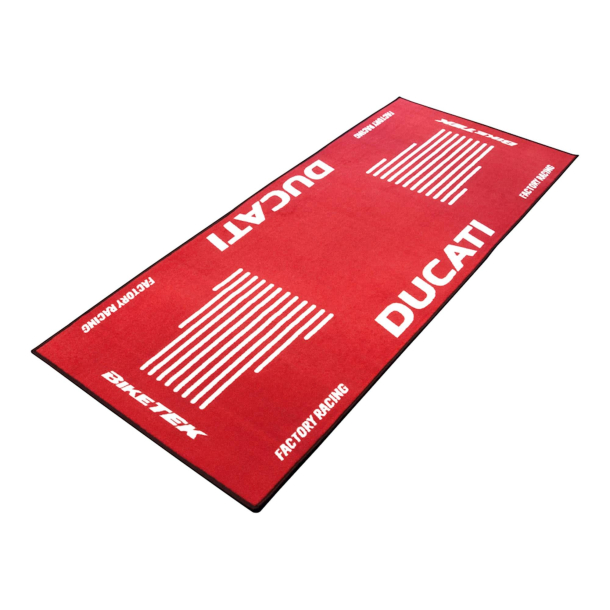MILJ�M�TTE BikeTek Series 3 Ducati Logo Garage Mat 190 X 80cm