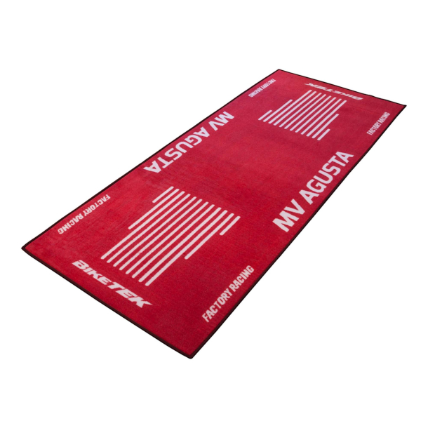 MILJ�M�TTE BikeTek Series 3 Mv Agusta Logo Garage Mat 190 X 80cm
