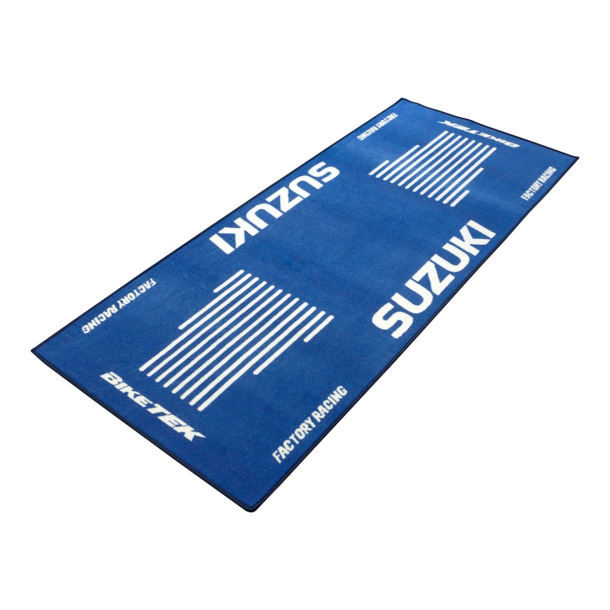 MILJ�M�TTE BikeTek Series 3 Suzuki Logo Garage Mat 190 X 80cm
