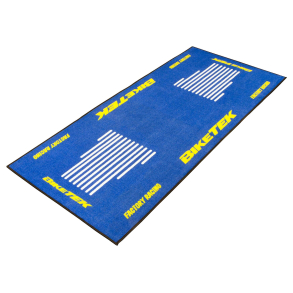 MILJ�M�TTE BikeTek Series 3 Blue White Yellow Garage Mat 190 X 80cm