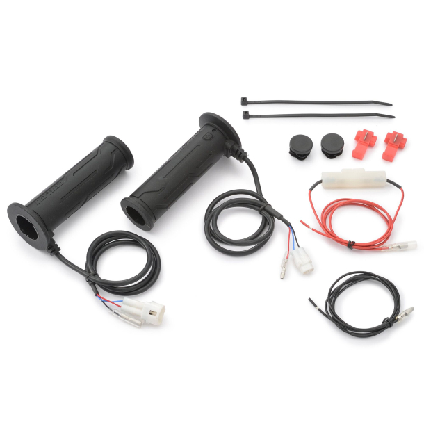 Daytona Intelligent Motorcycle Heated Grips (7/8) 22.2mm With 4 Level Heat Control &amp; Battery Protect