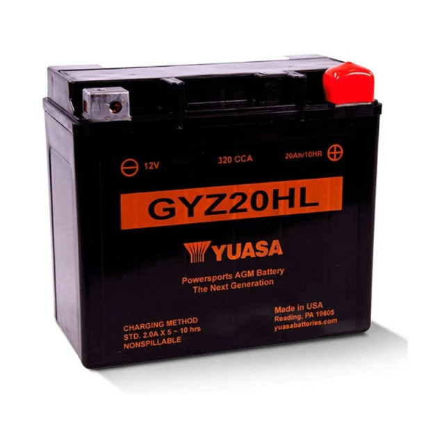 BATTERI GYZ20-HL YUASA Buell HONDA GL 1800 GOLD WING 2025 Harley Davidson SEA-DOO
