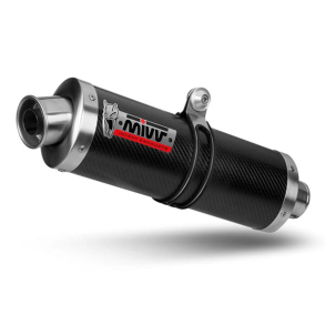 MIVV SLIP-ON OVAL CARBON Mivv Sportsudst�dning til Honda CBR600F 1991-1998 PC25, PC31 PC31A Noise Emissions: EC APPROVED - Gas Emissions: EC APPROVED