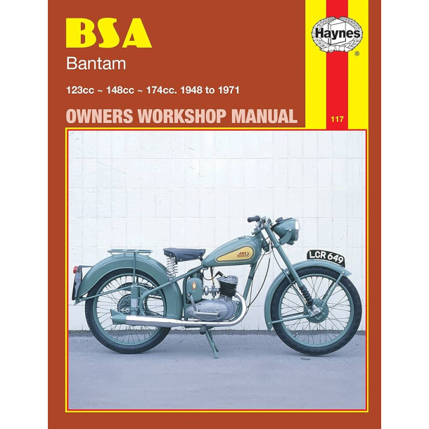 Haynes bog BSA BANTAM 123CC 148CC 174CC 48-71
