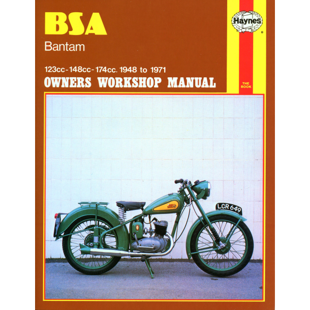 Haynes bog BSA BANTAM 123CC 148CC 174CC 48-71