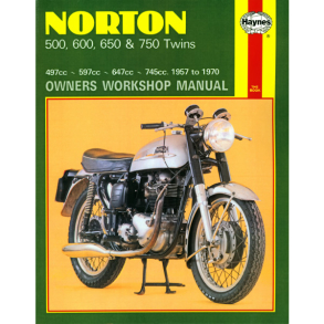 Haynes bog Norton 500, 600, 650 og 750 Twins