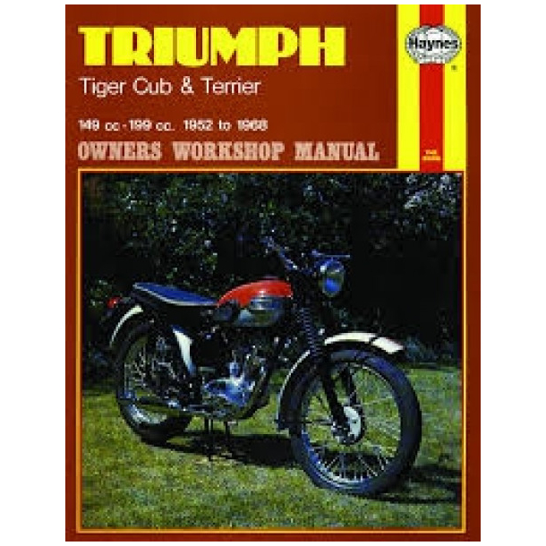 Haynes bog TRIUMPH TIGER CUB - TERRIER 150CC 200CC