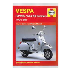 Haynes bog VESPA PX125 PX150 PX200 P125 Haynes bog VESPA PX125 PX150 PX200 P125