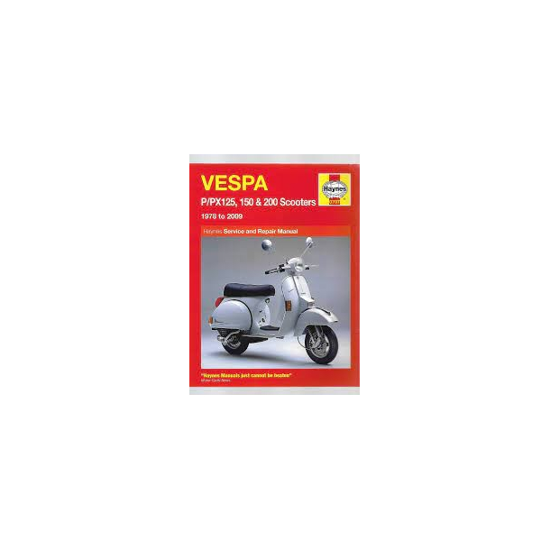  Haynes bog VESPA PX125 PX150 PX200 P125 Haynes bog VESPA PX125 PX150 PX200 P125