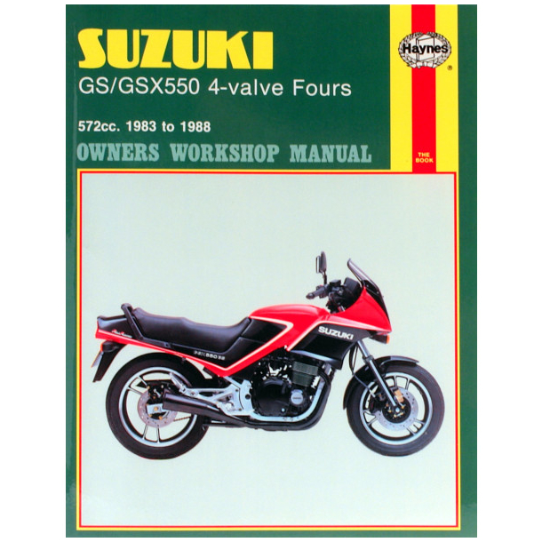 Haynes bog Suzuki GS/GSX550 4-valve Fours