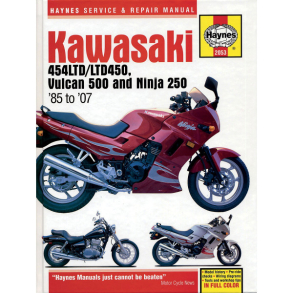 Haynes bog KAWASAKI EN500 454LTD NINJA250