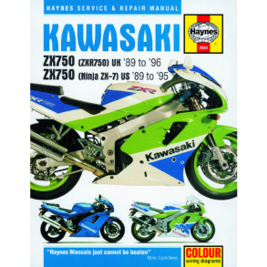 Haynes bog Kawasaki ZXR 750 R/RR