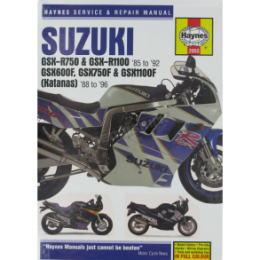 Haynes bog SUZUKI GSXR750/1100 GSX600/750/1100F