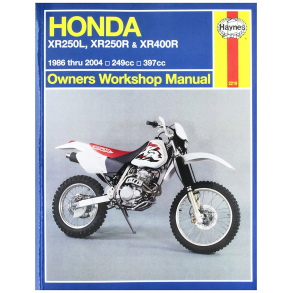 Haynes bog HONDA XL250L XR250R XR400R