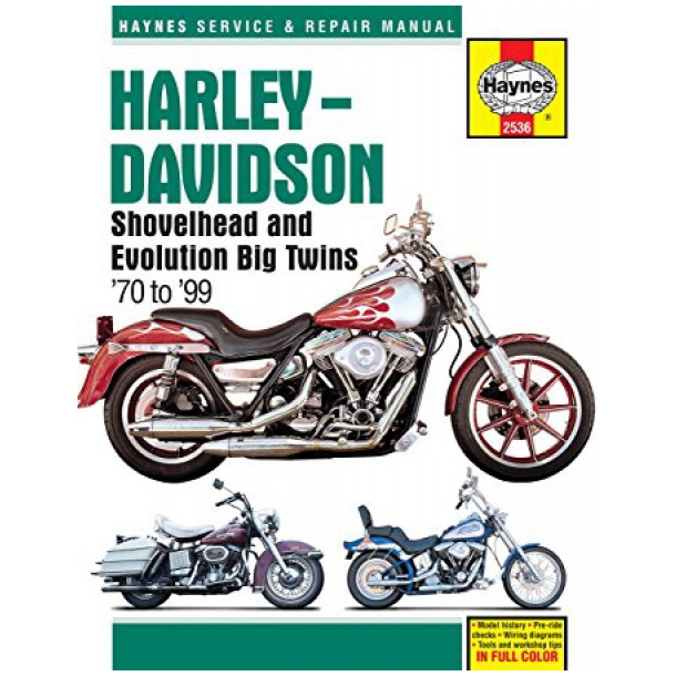Haynes bog HD SHOVELHEAD &amp; EVOLUTION BIG TWIN