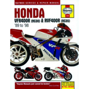 Haynes bog Honda VFR 400 og RVF400V-Fours