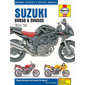 Haynes bog Suzuki SV 650 og SV 650 S 1999-2008