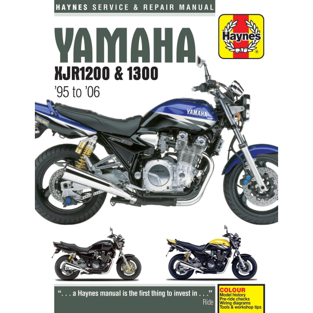 Haynes bog YAMAHA XJR1200 XJR1300 95-06