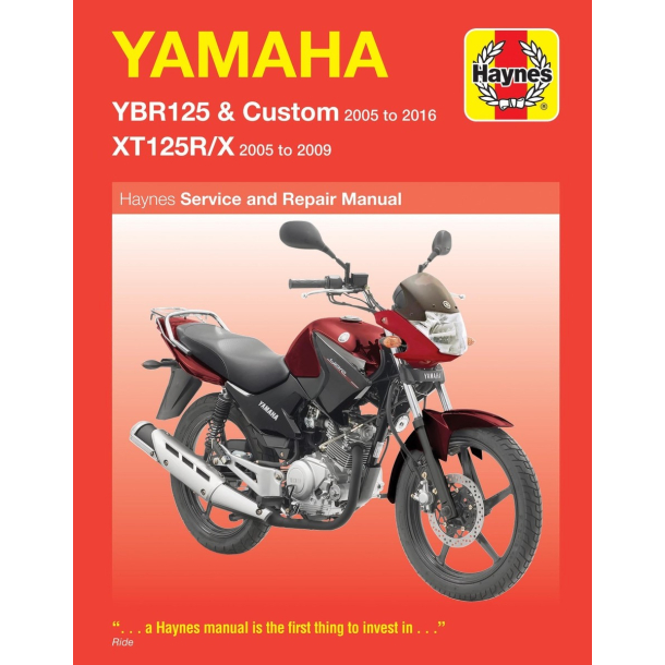 Haynes bog YAMAHA YBR125 XT125 05-13 HAY4797