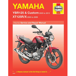 Haynes bog YAMAHA YBR125 XT125 05-13 HAY4797