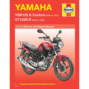 Haynes bog YAMAHA YBR125 XT125 05-13 HAY4797
