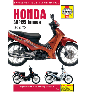 Haynes bog 4926 HONDAANF125 INNOVA 03-12