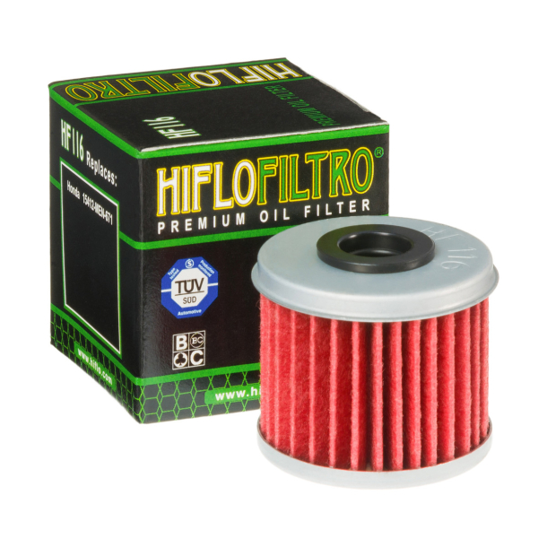 HIFLO Oliefilter HF116 Honda CRF15412-MEB-67115412-MEN-671 Husqvarna 8000A7019 Polaris 