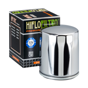HIFLO Oliefilter HF170C -Chrom HARLEY DAVIDSON