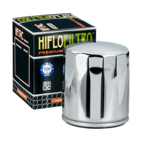 HIFLO Oliefilter HF174C -Chrom HD HARLEY-DAVIDSON