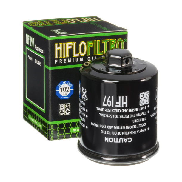 HIFLO Oliefilter HF197 - POLARIS PGO ATV