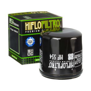HIFLO Oliefilter HF554 (HF554 / MV-001 / MV21001) MV-AGUSTA Black Canister Oil Filter  OILFILTER NON O.E. ALTERNATIVE MV-AGUSTA Brutale 750 910 1090 F4 750 1000 1078