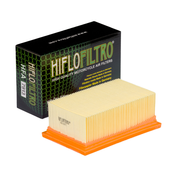 HIFLO HFA7913 LUFTFILTER AIR FILTER NON O.E. ALTERNATIVE AIR FILTER ELEMENT BMW 13717679366 13718529998 13717678281 F650 F700 F800 08-19