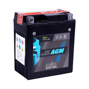 Batteri intAct YTX7L-BS Maintenance Free AGM Bike-Power Battery 