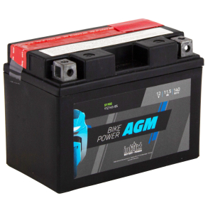 intAct  BATTERI intAct YTZ14S-BS Maintenance Free AGM Bike-Power Battery