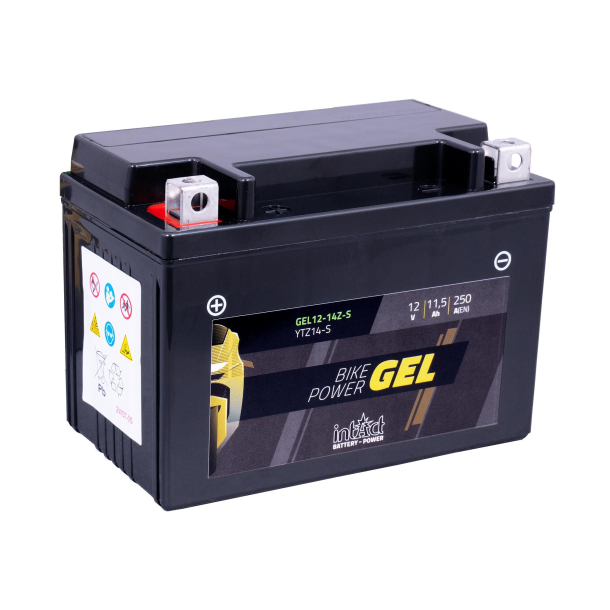 intAct  BATTERI intAct YTZ14-S Gel Bike-Power Battery