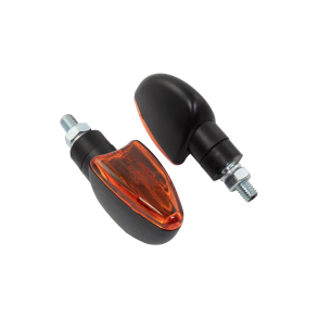 Blink st a 2 stk. Universal Short Stem Mini Spear Indicators With Black Body And Amber Lens