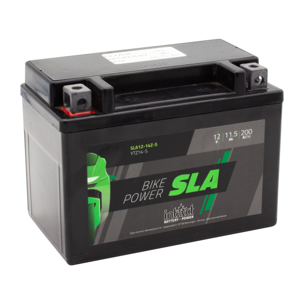 intAct  BATTERI intAct YTZ14-S Sealed Activated SLA Bike-Power Battery 