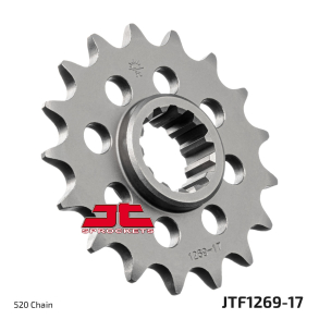 JT Fortandhjul JTF1269.17 1269/17T HONDA CBR600 #520 CHAIN CONVERSION CBR600 CBR900 CBR1000 VTR1000 