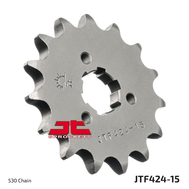 JT 424/15 Fortandhjul front k�dehjul JTF424.15 15 Tands SPROCKET,ENGINE Suzuki GT380 GT550 GT750 Kawasaki Z250 Yamaha XS250 