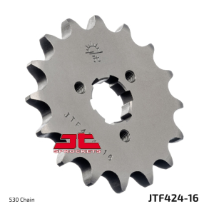 JT 424/16 Fortandhjul front k�dehjul JTF424.16 16 Tands SPROCKET,ENGINE Suzuki GT550 GT750 Yamaha XS360 XS400