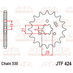 JT 424/15 Fortandhjul front k�dehjul JTF424.15 15 Tands SPROCKET,ENGINE Suzuki GT380 GT550 GT750 Kawasaki Z250 Yamaha XS250 