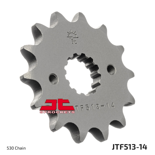 JT Fortandhjul 513/14T JTF513.14 530 14 TANDS FRONT K�DEHJUL SUZUZKI�27511-43400 GS550�GS700�GS750�GSX750�GSX-R750�GSX600F�RF600