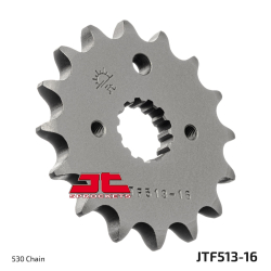 JT Fortandhjul 513/16T JTF513.16 530 16 TANDS FRONT K�DEHJUL KAWASAKI 13144-1016 GPX750 Z650 ZXR750 SUZUKI GS400 GS425 GS450